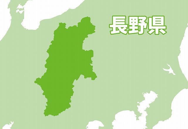 長野県の地図